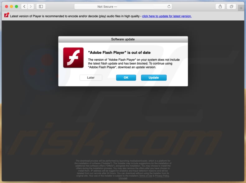 adobe flash for mac virus