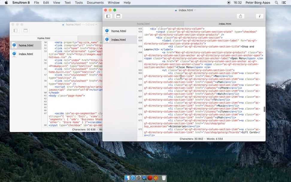 best text editor for mac for html